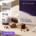 Fluffy Chocolate Praline Crisp Bar