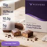 Fluffy Chocolate Praline Crisp Bar