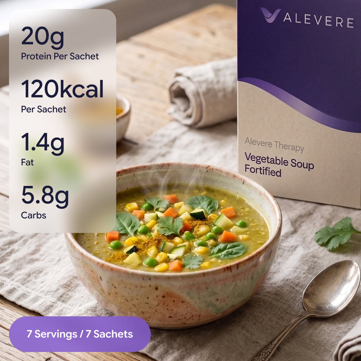 High-Protein Fortified Soup